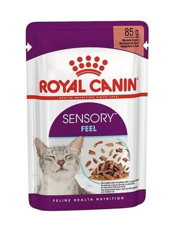 Royal Canin Sensory Feel Gravy Pouch 85 Gr X 12 Adet