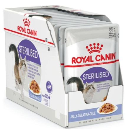 Royal Canin - Royal Canin Sterilised Jelly Pouch 85 Gr X 12 Adet