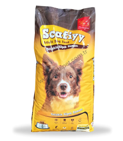 Scafiyy - Scafiyy Kuzu Etli Pirinçli Yetişkin Köpek Maması 15 Kg