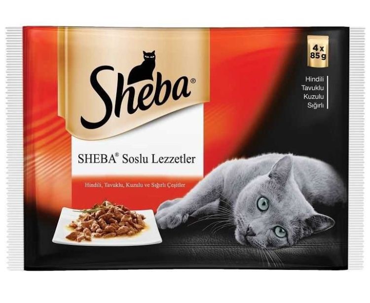 Sheba Karışık Etli 4 X 85 Gr Pouch X 13 Adet