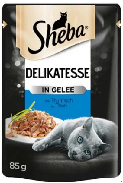 Sheba - Sheba Ton Balıklı Yetişkin Kedi Pouch Mama 85 Gr X 12 Adet