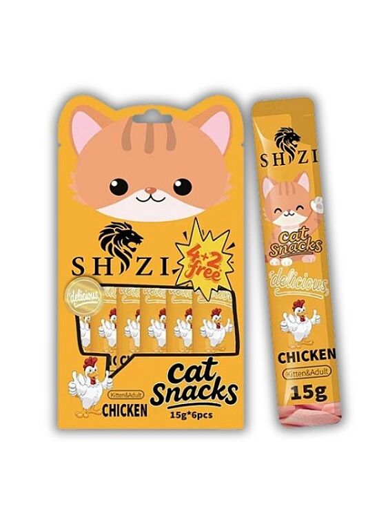 Shizi Tavuklu Krema Kedi Ödülü 15 Gr 6 lı