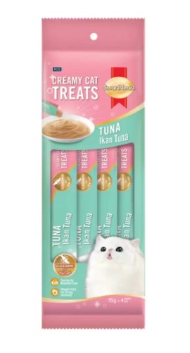 Smart Heart Ton Balıklı Krema Kedi Ödülü 4 Lü 15 Gr X 12 Adet