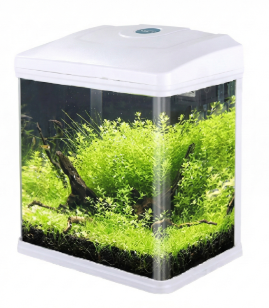 Sobo - Sobo (745-T-240F-B) Komple Akvaryum 24 x 16,5 x 28 cm – Beyaz