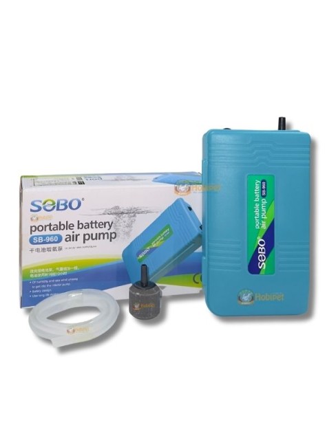 Sobo - Sobo Pilli Akvaryum Hava Motoru SB-960