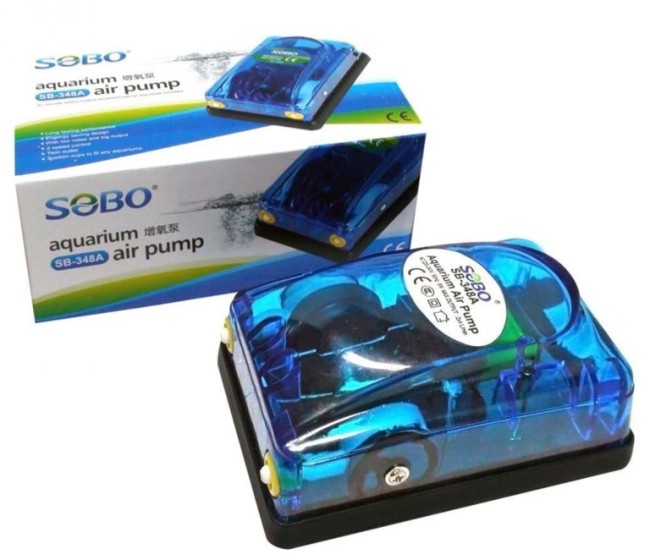 Sobo - Sobo Sb-348a Çift Çıkışlı Hava Motoru 5w