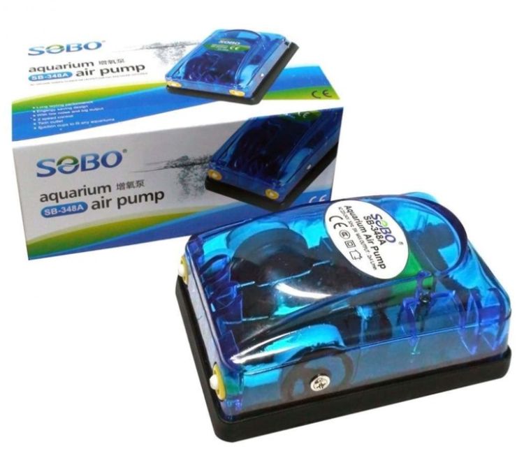 Sobo Sb-348a Çift Çıkışlı Hava Motoru 5w