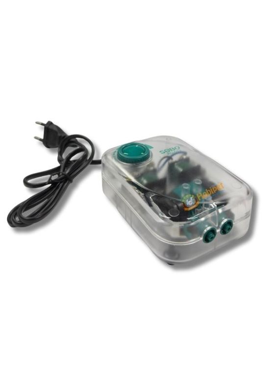 Sobo Sessiz Çift Çıkışlı Güç Ayarlı Akvaryum Hava Motoru AQ-013