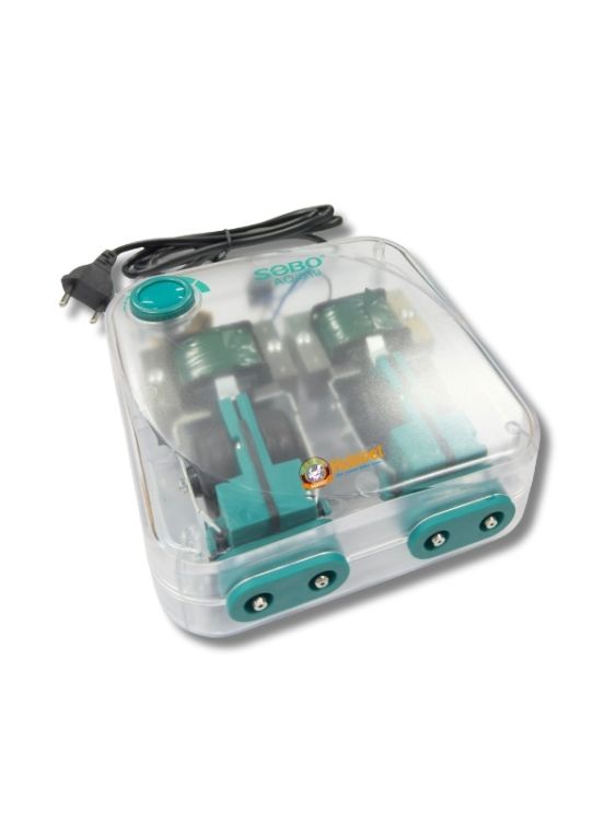 Sobo Sessiz Dört Çıkışlı Güç Ayarlı Akvaryum Hava Motoru AQ-019