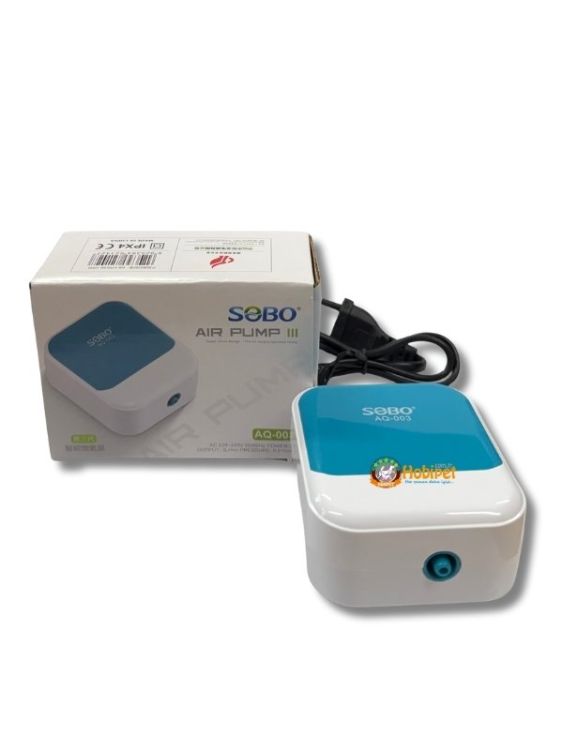 ​Sobo Sessiz Tek Çıkışlı Akvaryum Hava Motoru AQ-003