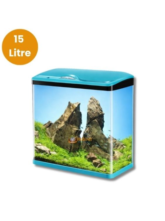 Sobo SO-300F-M Mavi Komple Akvaryum 15 Litre