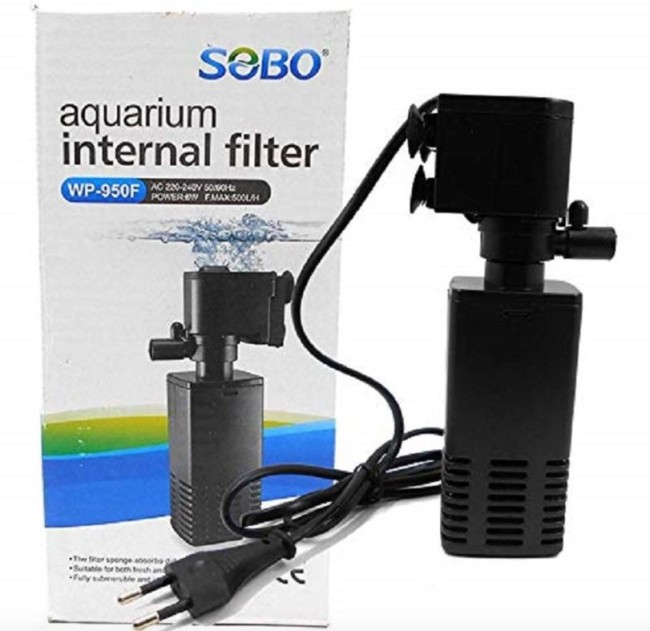 Sobo - Sobo Wp-950f Akvaryum İç Filtre 6w-500 Lt/H