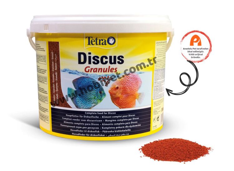 Tetra Discus Granül Balık Yemi 10 Litre