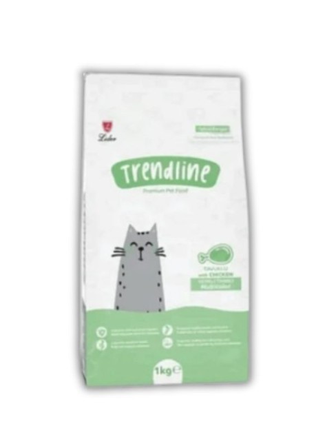 Trendline - Trendline Multicolour Yetişkin Kedi Maması 1 Kg