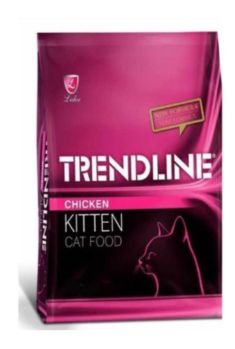 Trendline - Trendline Tavuklu Yavru Kedi Maması 15 kg