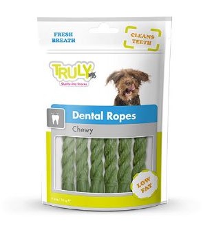 Truly - Truly Dental Ropes Köpek Ödülü Db-10 95 Gr X 15 Adet
