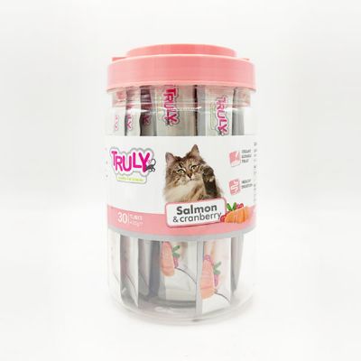 Truly Somon Ve Kızılcık Krema Kedi Ödülü 14 Gr X 30 Adet Truly Somon Ve Kızılcık Krema Kedi Ödülü 14 Gr X 30 Adet