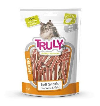 Truly - Truly Tavuk Ve Balık Sandwich Kedi Ödülü Cc-04s 50 Gr X 20 Adet