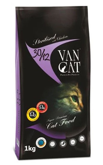 Van Cat - Van Cat Sterilised Tavuklu Kısır Kedi Maması 1 Kg