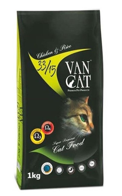 Van Cat - Van Cat Tavuklu Pirinçli Yetişkin Kedi Maması 1 Kg
