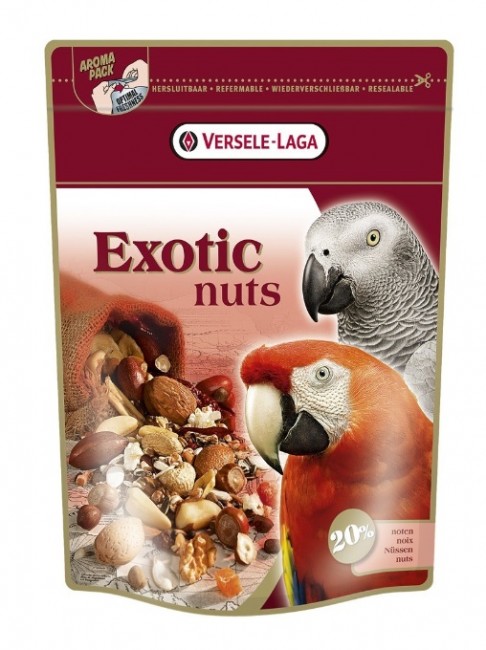 Versele-Laga - Versele Laga Prestige Exotic Nuts Papağan Yemi 750 gr