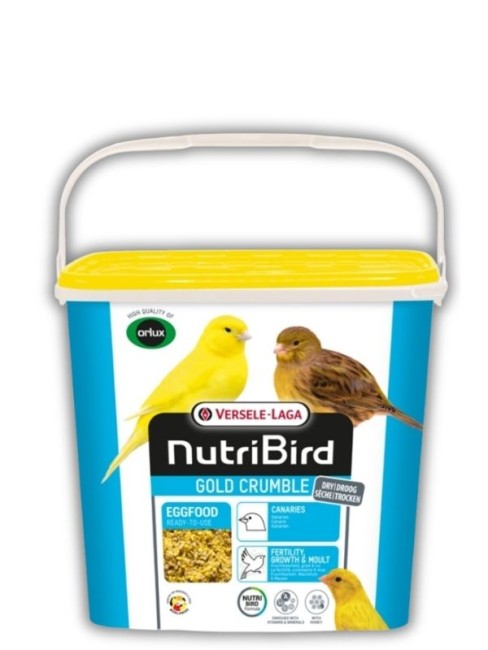 Versele-Laga - Versele Laga Gold Crumble Kanaryalar İçin Yumurtalı Kuru Mama 4 Kg 