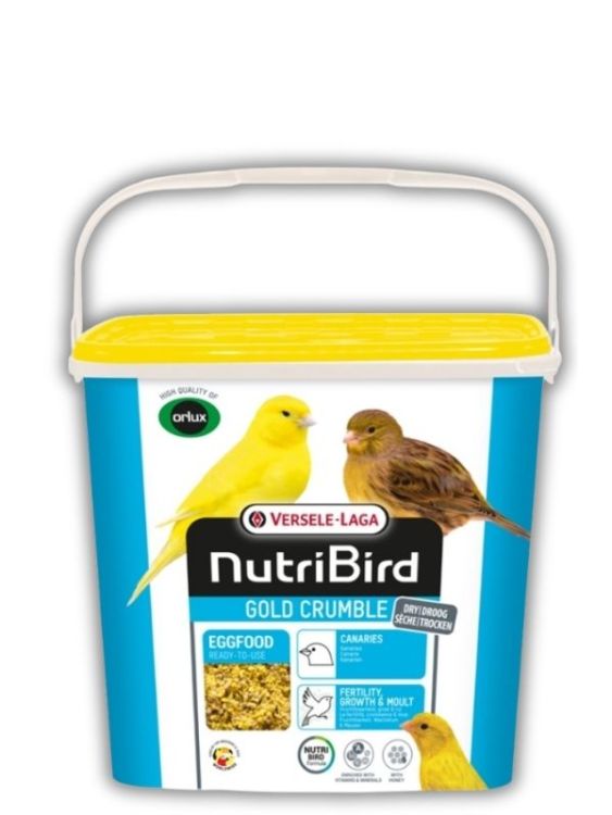 Versele Laga Gold Crumble Kanaryalar İçin Yumurtalı Kuru Mama 4 Kg 