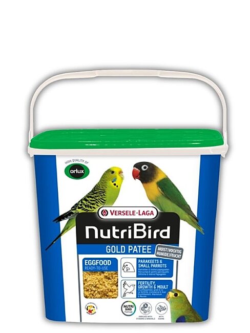 Versele-Laga - Versele Laga NutriBird Gold Patee Ballı Yumurtalı Muhabbet Kuşu Maması 5 kg