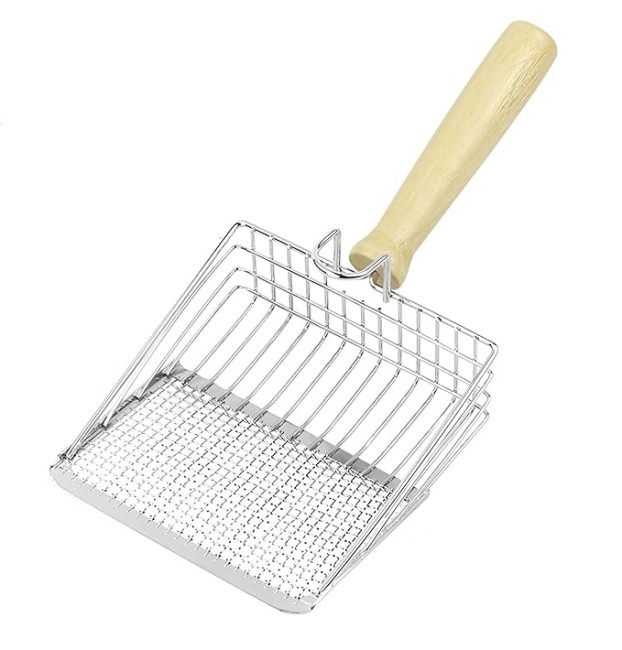 Violin - Violin Paslanmaz Metal Kedi Kumu Küreği 27 Cm