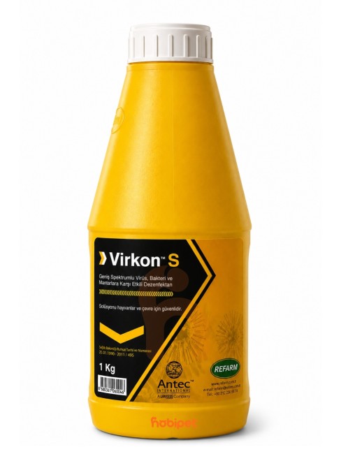 Virkon - Virkon S Geniş Spektrumlu Virüsidal Pet Dezenfektanı 1kg