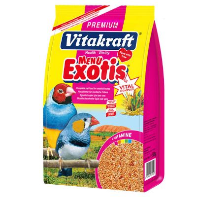 Vitakraft - Vitakraft Menü Egzotik Finç Yemi 500 Gr X 12 Adet