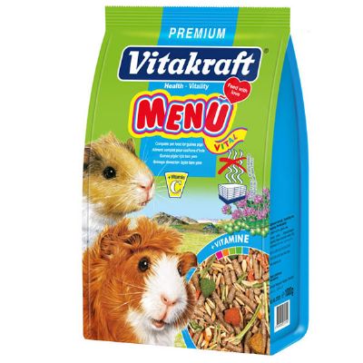 Vitakraft - Vitakraft Menü Ginepig Yemi 1 Kg X 5 Adet
