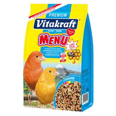 Vitakraft - Vitakraft Menü Kanarya Yemi 500 Gr X 12 Adet