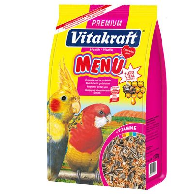 Vitakraft Menü Paraket Yemi 1 Kg X 5 Adet