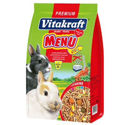 Vitakraft - Vitakraft Menü Tavşan Yemi 1 Kg X 5 Adet