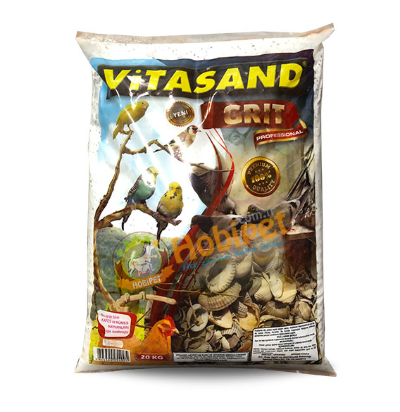 Vitasand - Vitasand Mineralli Kuş Kumu 20 Kg