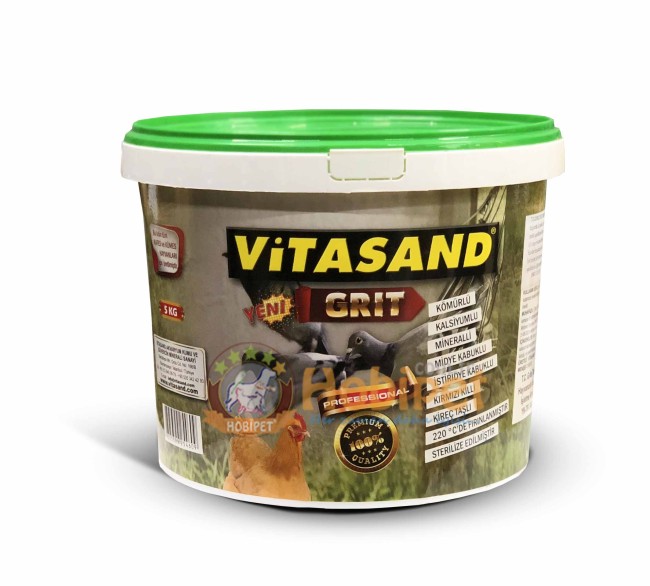 Vitasand - Vitasand Kalın Grit Kova 5 Kg