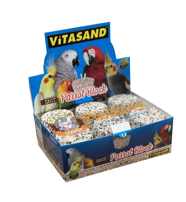Vitasand - Vitasand Papağan Blok Gaga Taşı 12 Li