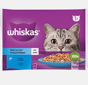 Whiskas - Whiskas Balık Çeşitleri 4 X 85 Gr Pouch X 13 Adet (448683)
