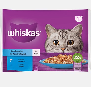 Whiskas Balık Çeşitleri 4 X 85 Gr Pouch X 13 Adet