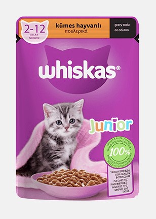 Whiskas Kümes Hayvanlı Yavru Kedi Pouch 85 Gr X 28 Adet