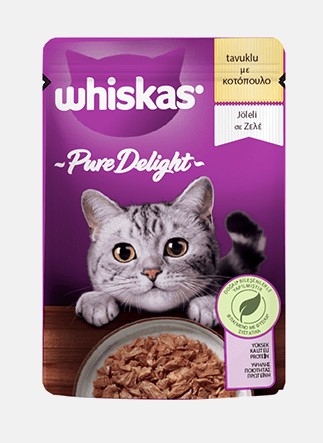 Whiskas Pure Delight Tavuklu Pouch 85 Gr X 28 Adet