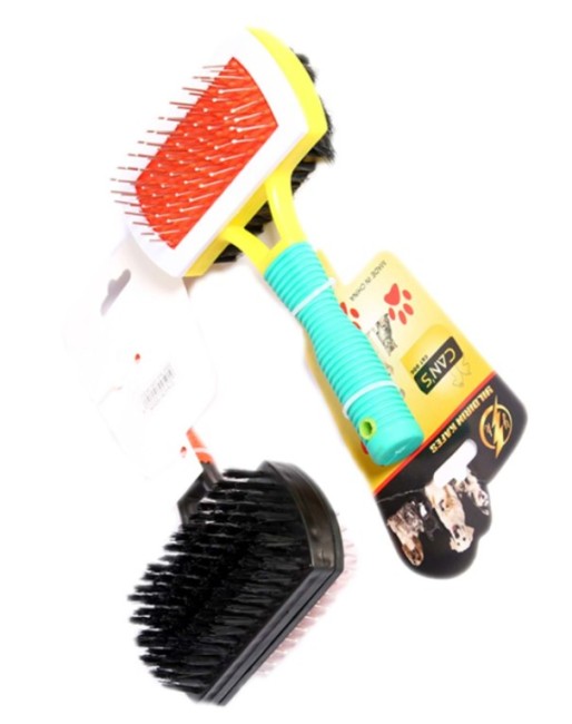 Yıldırım Pet - Yıldırım Pet Çift Taraflı Fırça Tarak Yk-592 X 3 Adet