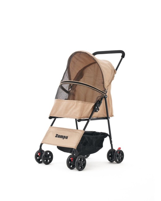 Zampa - Zampa Aero Kedi & Köpek Arabası Kahverengi 42×69×96 cm (ZS-101-BR)