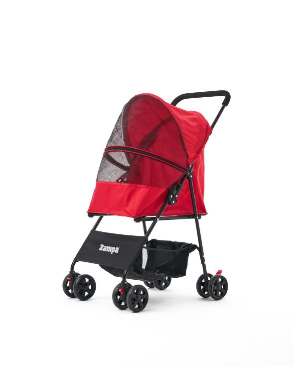 Zampa Aero Kedi & Köpek Arabası Kırmızı 42×69×96 cm (ZS-101-R)