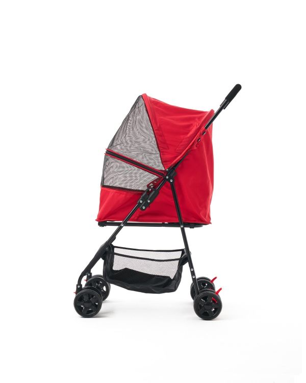 Zampa Aero Kedi & Köpek Arabası Kırmızı 42×69×96 cm (ZS-101-R)