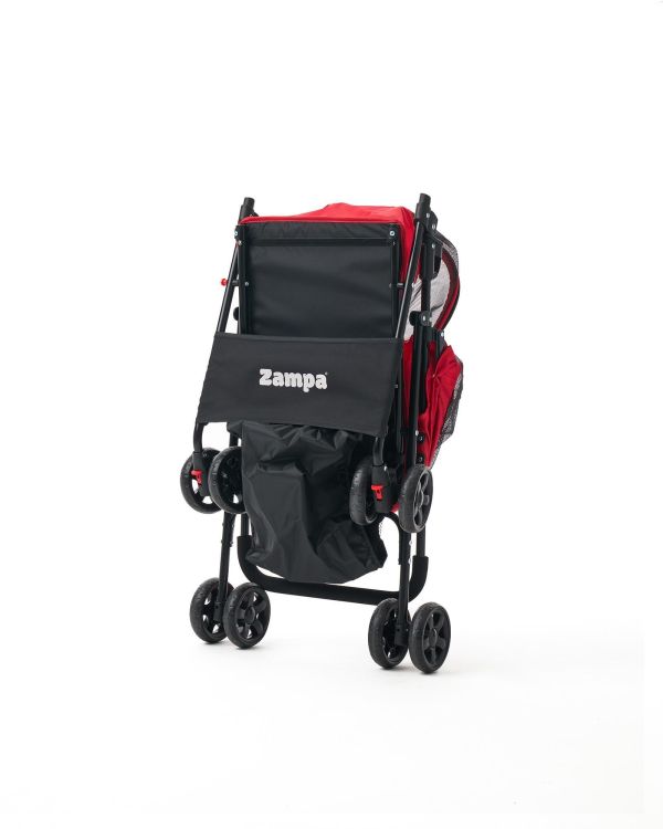 Zampa Aero Kedi & Köpek Arabası Kırmızı 42×69×96 cm (ZS-101-R)