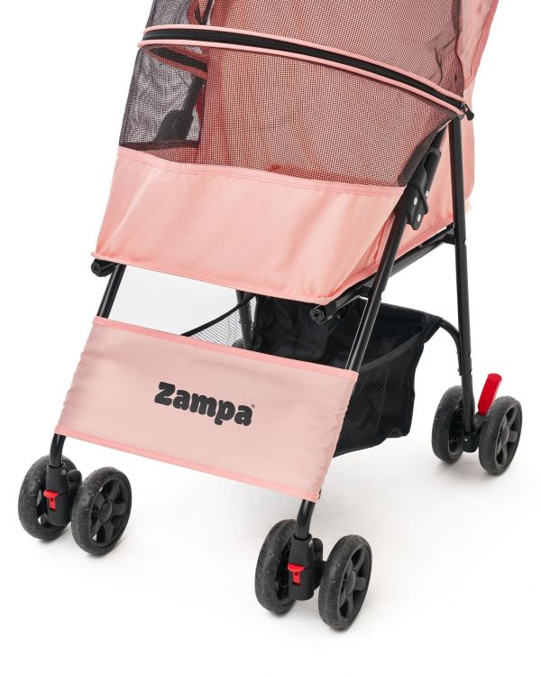 Zampa Aero Kedi & Köpek Arabası Pembe 42×69×96 cm (ZS-101-P)
