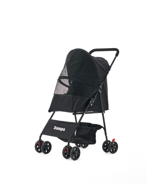 Zampa - Zampa Aero Kedi & Köpek Arabası Siyah 42×69×96 cm (ZS-101-B)