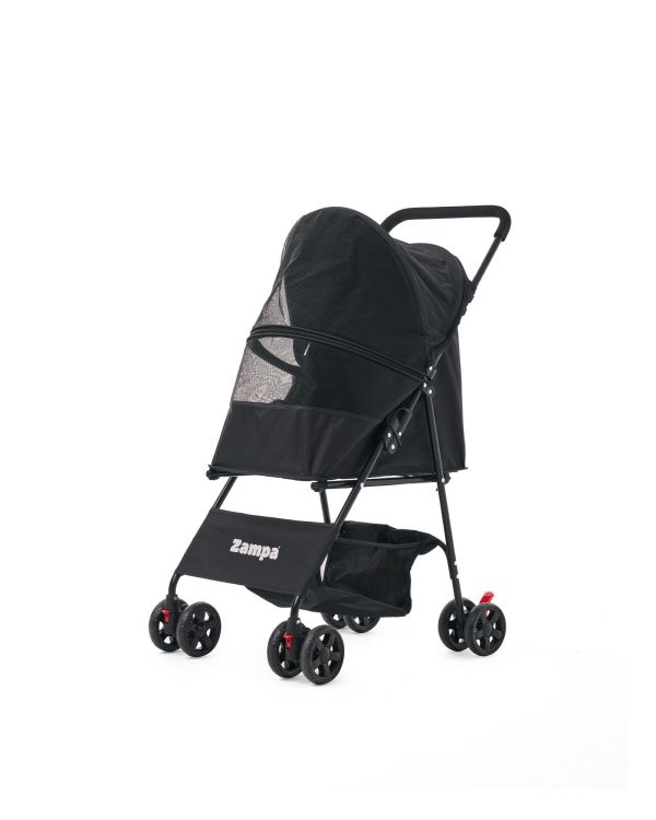 Zampa Aero Kedi & Köpek Arabası Siyah 42×69×96 cm (ZS-101-B)